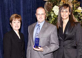 Cutlass President Richard Reading at 2008 Northrop Grumman Corporate Awards ceremony.